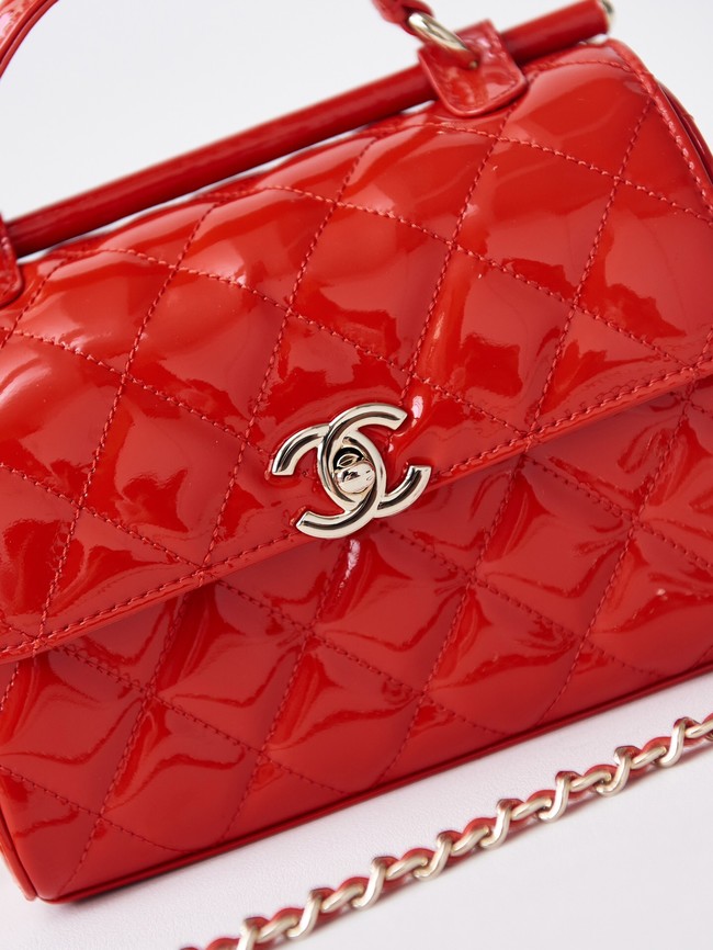 Chanel SMALL BOX BAG AS4511 Red