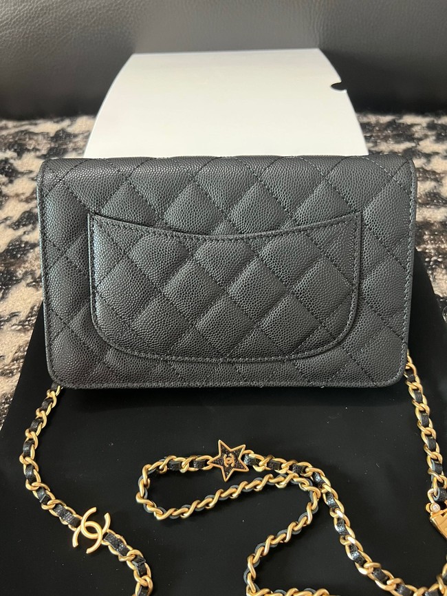 Chanel WALLET ON CHAIN AP3580 Black