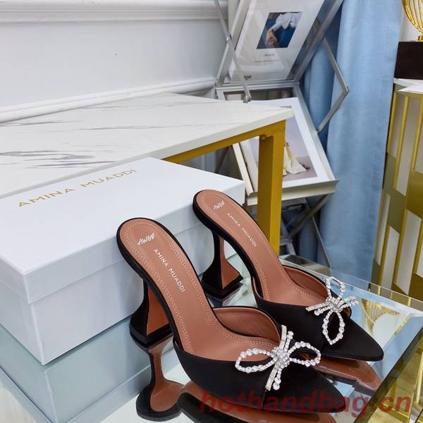 Amina Muaddi Shoes ANS00031 Heel 9.5CM