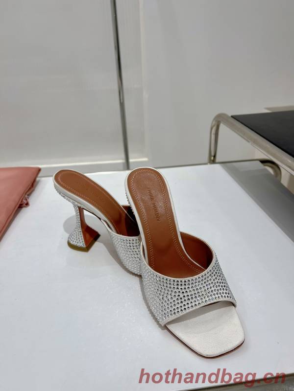 Amina Muaddi Shoes ANS00038 Heel 9.5CM