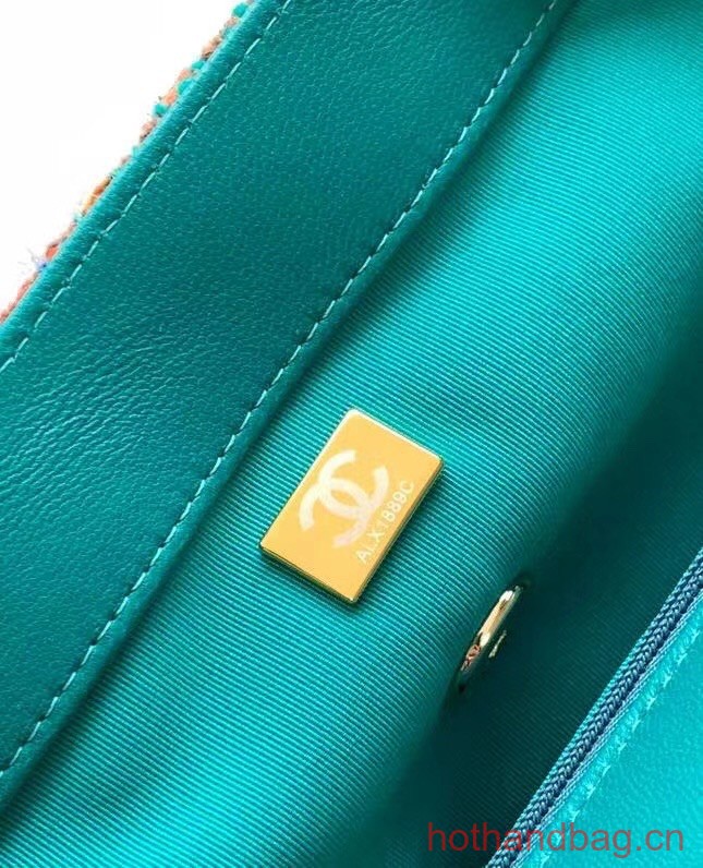 Chanel CLASSIC HANDBAG AS4221 green