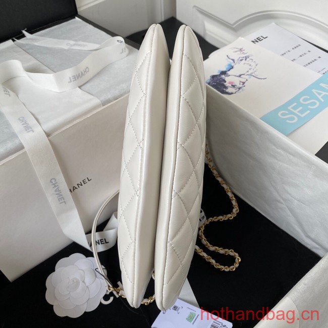 Chanel MESSENGER BAG AS4610 white