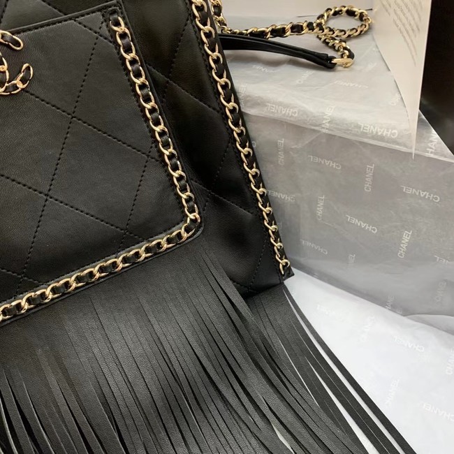 Chanel Shoulder Bag AS8016 black