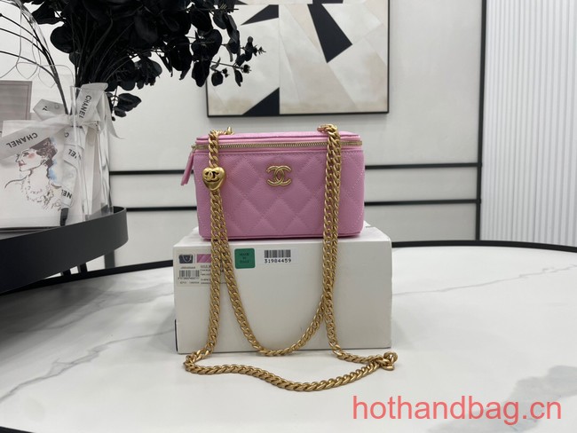 Chanel CLUTCH WITH CHAIN A68130 pink