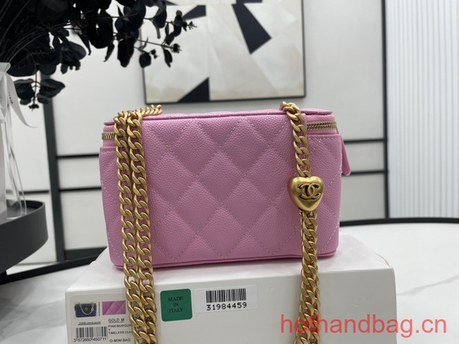 Chanel CLUTCH WITH CHAIN A68130 pink