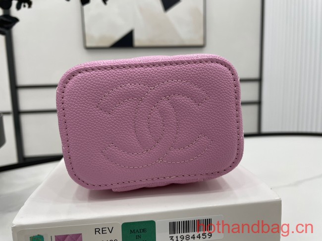 Chanel NANO CLUTCH WITH CHAIN A68129 PINK