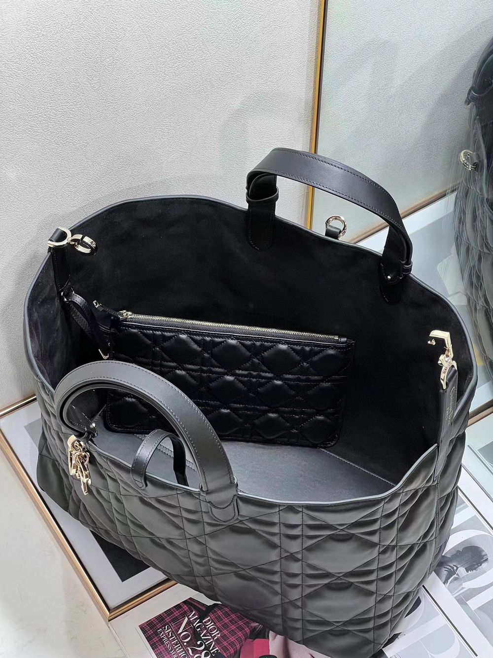 Dior Grosse Toujours Tasche M2820OSHJ_M900 Black