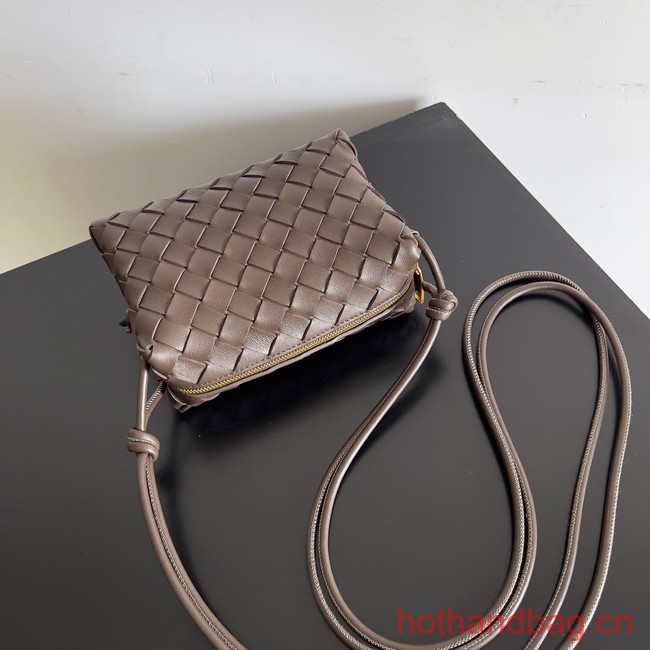 Bottega Veneta Mini Loop Camera Bag 723547 Fondant