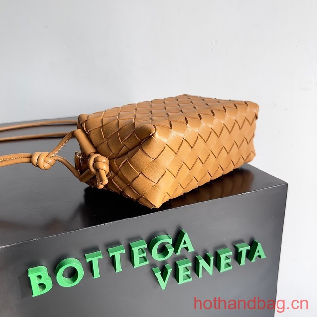 Bottega Veneta Mini Loop Camera Bag 723547 brown