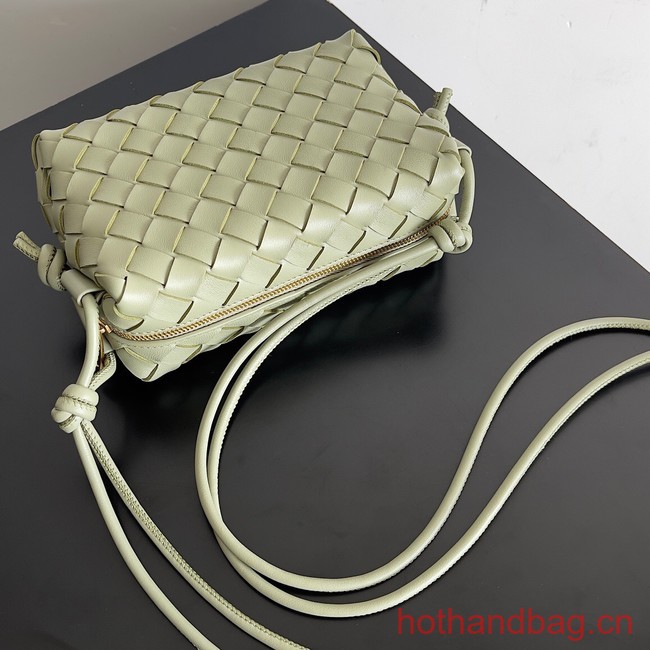 Bottega Veneta Mini Loop Camera Bag 723547 green