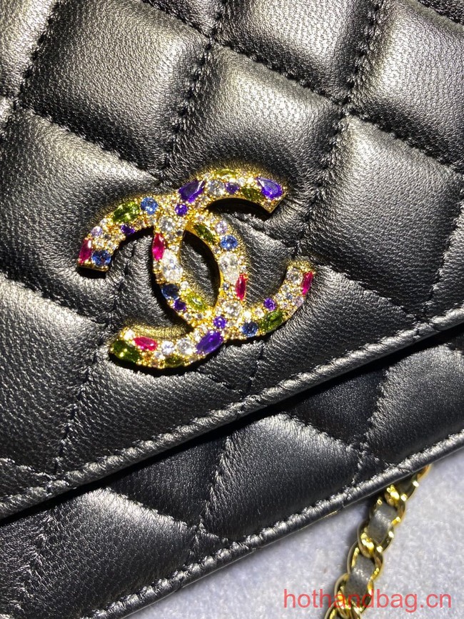 Chanel WALLET ON CHAIN AP1794 black