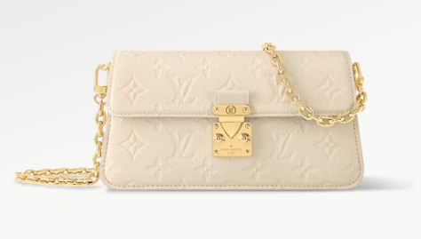 Louis Vuitton Wallet On Chain Metis M82836 Cream