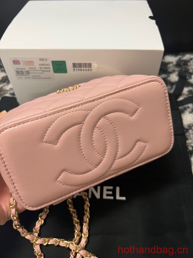 CHANEL CLUTCH WITH CHAIN AP3747 pink