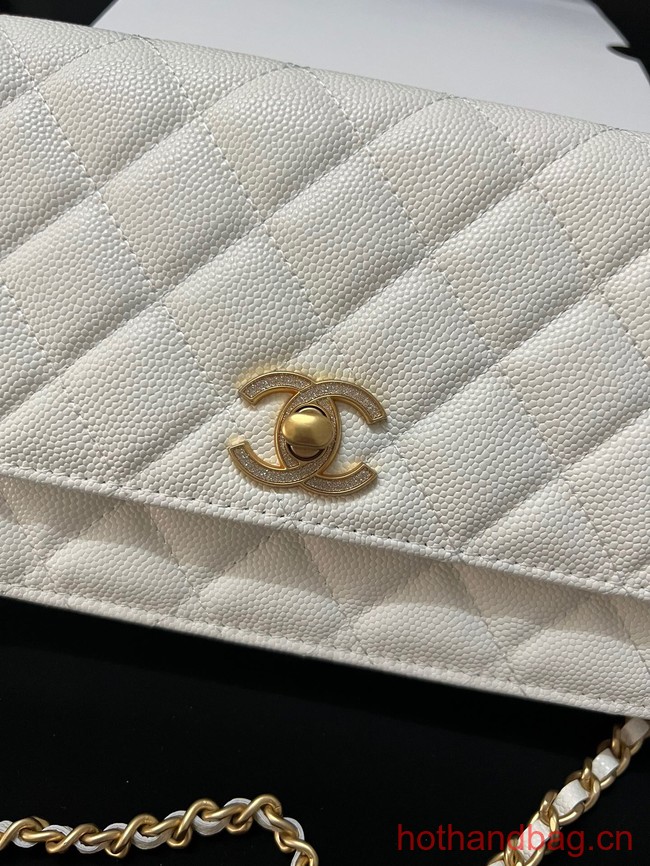 Chanel WALLET ON CHAIN AP3580 white