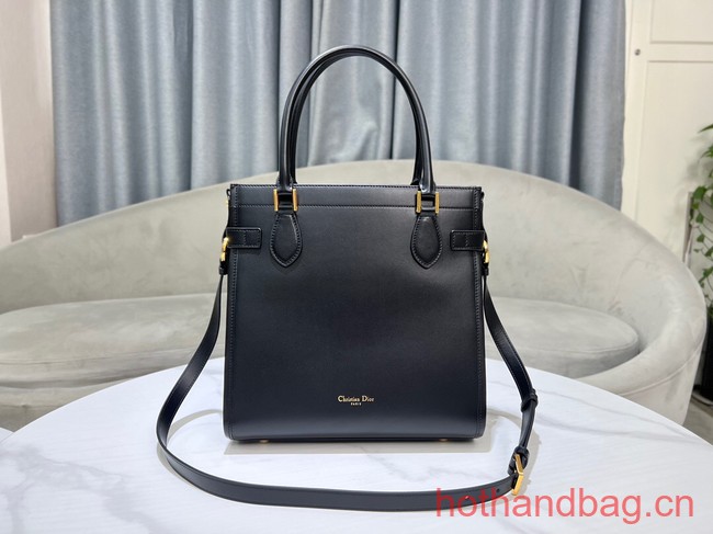 Dior MEDIUM BOSTON BAG Calfskin 8801 black