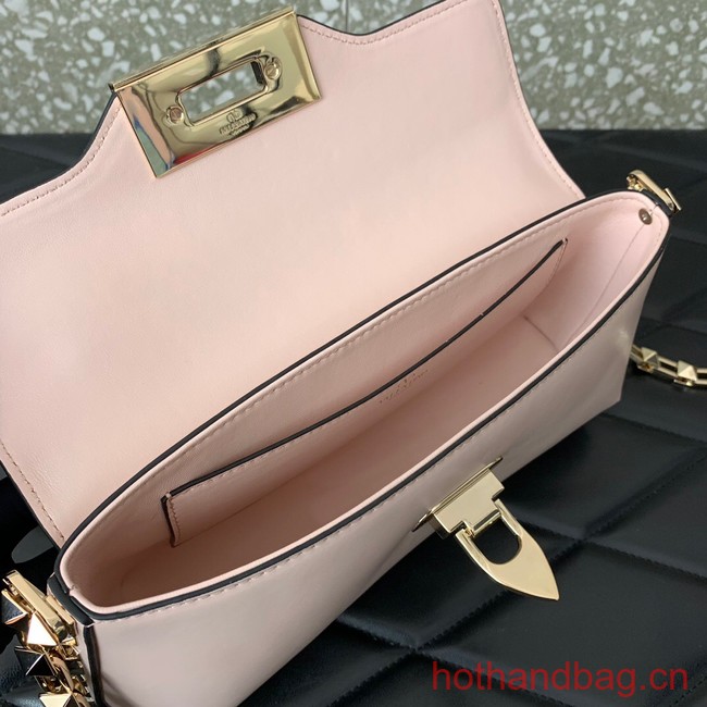 VALENTINO Rockstud 23 smooth calfskin bag 0M77Q pink