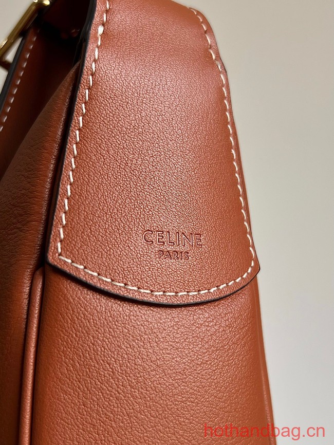 Celine HELOISE BAG IN SUPPLE CALFSKIN 114713 TAN