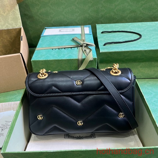 GUCCI GG MARMONT SMALL SHOULDER BAG 443497 black