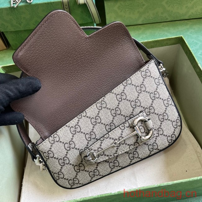 GUCCI HORSEBIT 1955 MINI SHOULDER BAG 774209 Beige