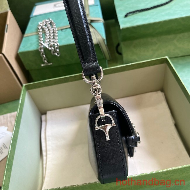 GUCCI HORSEBIT 1955 MINI SHOULDER BAG 774209 black