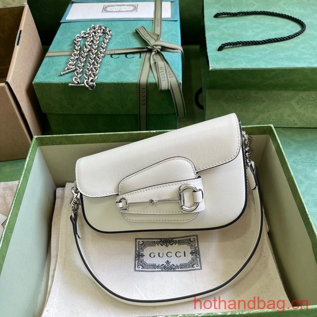 GUCCI HORSEBIT 1955 MINI SHOULDER BAG 774209 white