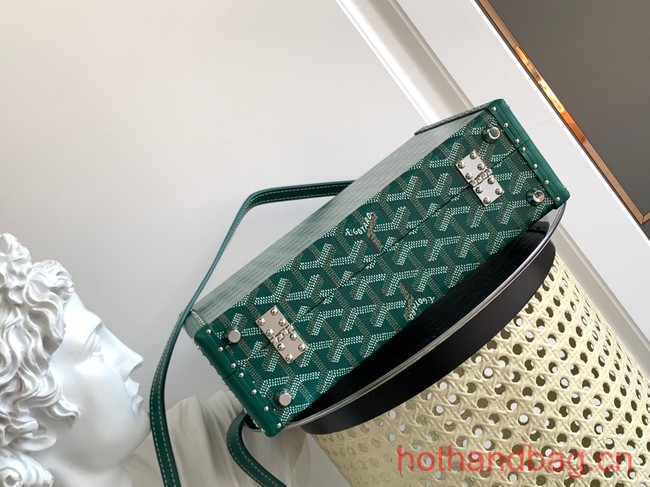 Goyard Calfskin Leather Tote Bag 20301 green