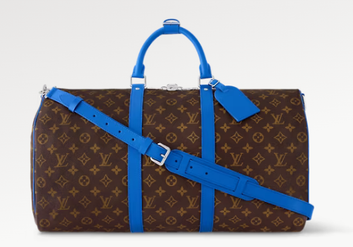 Louis Vuitton Keepall Bandouliere 50 M46769 blue