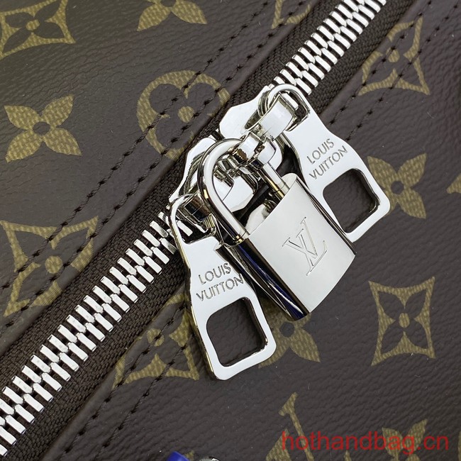 Louis Vuitton Keepall Bandouliere 50 M46769 blue