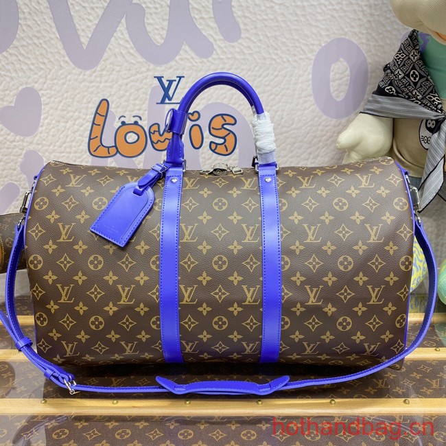 Louis Vuitton Keepall Bandouliere 50 M46769 blue