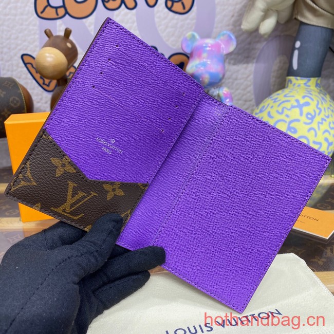 Louis Vuitton Passport Cover M82862 Purple