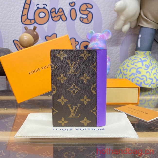 Louis Vuitton Passport Cover M82862 Purple