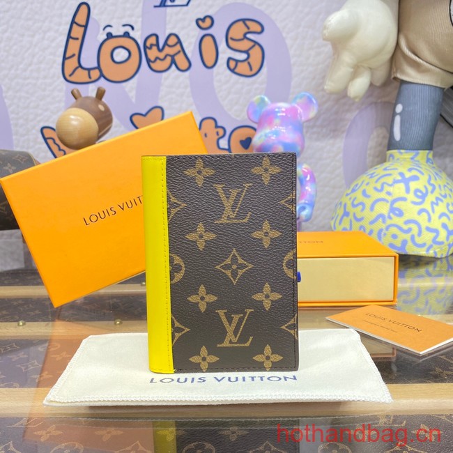 Louis Vuitton Passport Cover M82862 Yellow