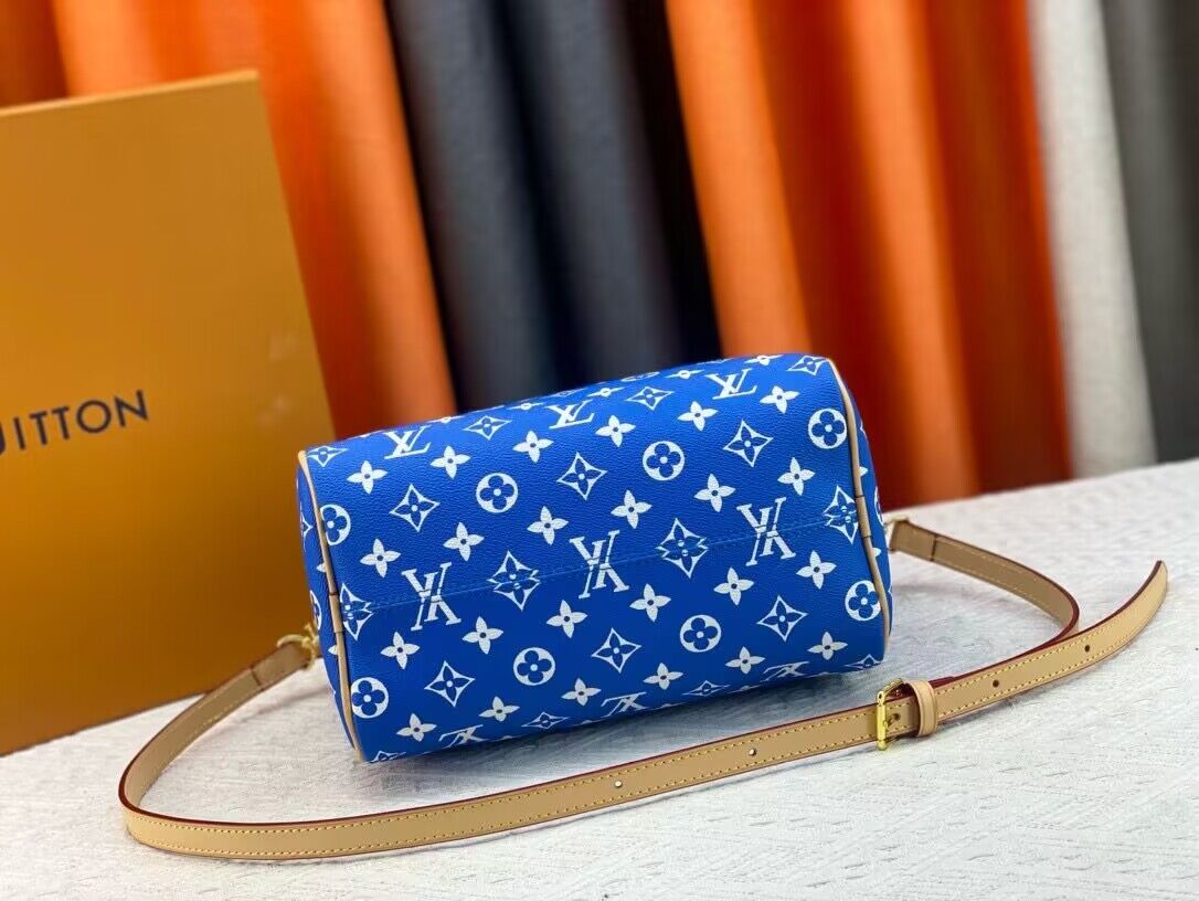 Louis Vuitton LV2024 Speedy 25 M24424 Blue