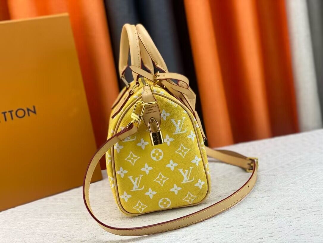 Louis Vuitton LV2024 Speedy 25 M24424 Yellow