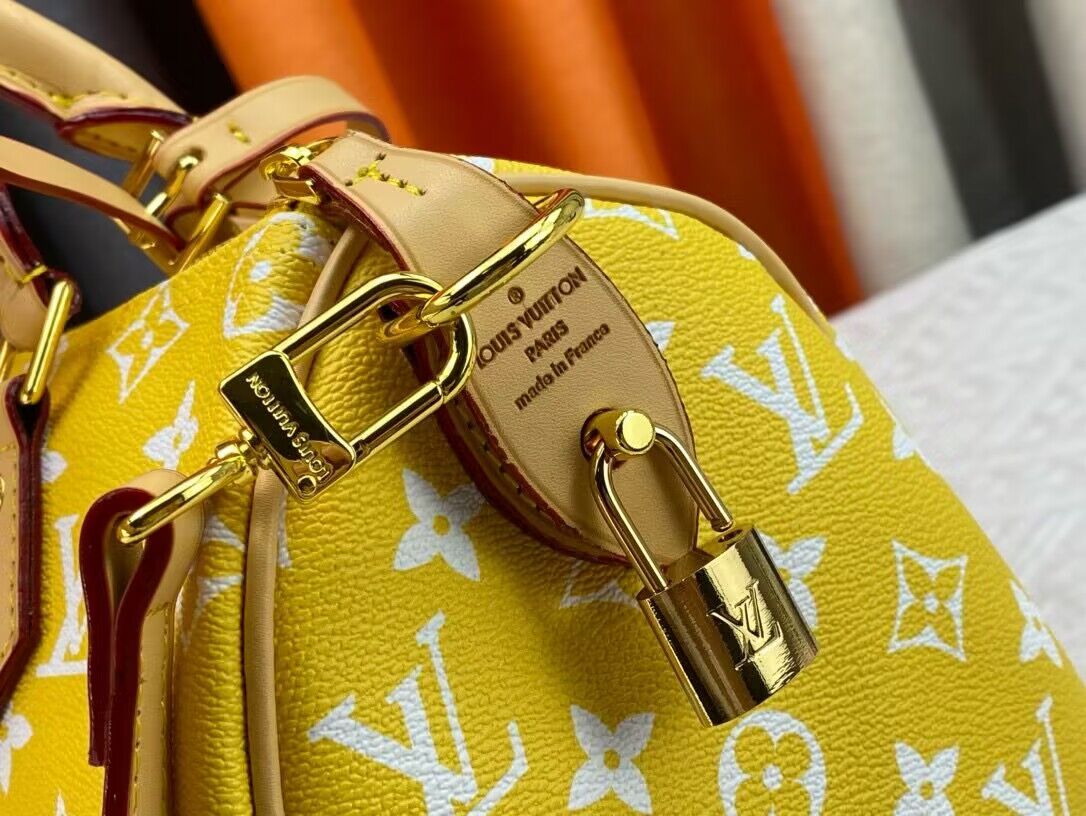 Louis Vuitton LV2024 Speedy 25 M24424 Yellow