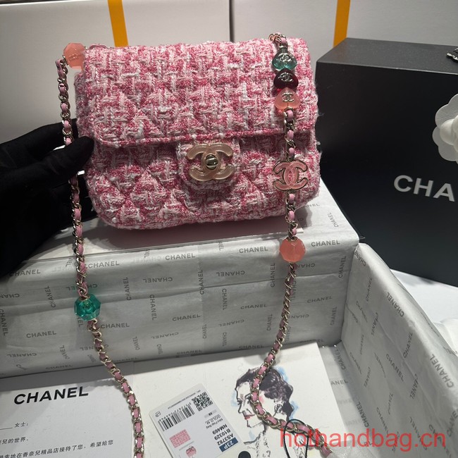 Chanel CLUTCH WITH CHAIN A23P PINK