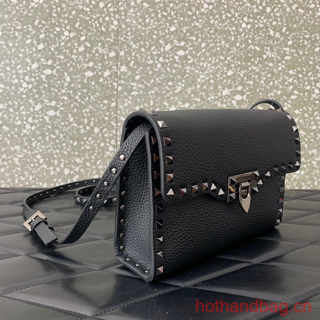 VALENTINO GARAVANI Loco Calf leather bag A0322 black