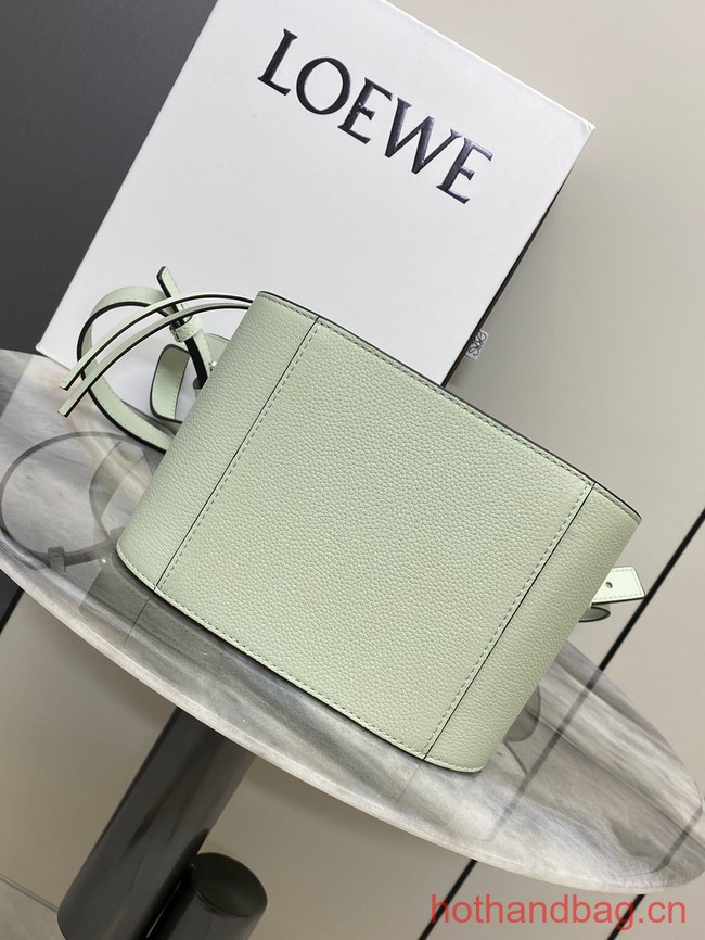 Loewe Classic Soft grain cow leather Hammock bag 46622 light green