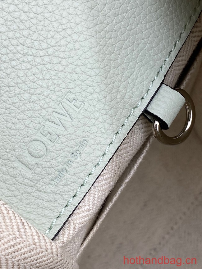 Loewe Classic Soft grain cow leather Hammock bag 46622 light green