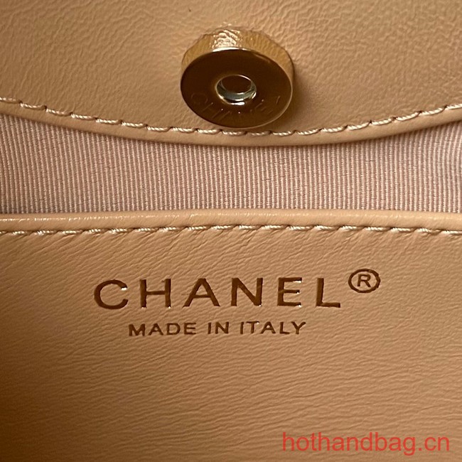 Chanel mini 31 bag AP3656 Apricot