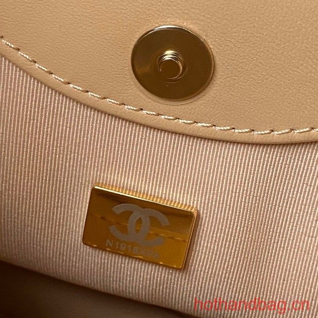 Chanel mini 31 bag AP3656 Apricot