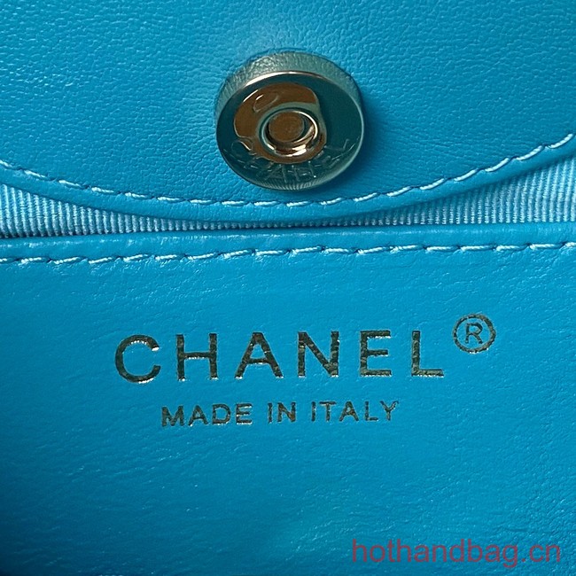 Chanel mini 31 bag AP3656 sky blue