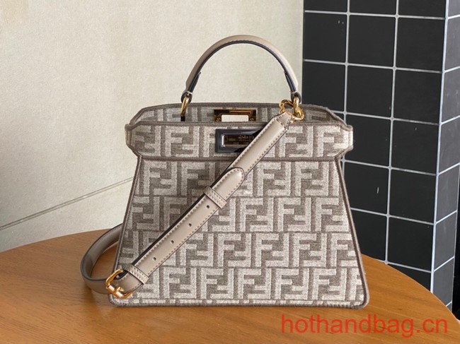 Fendi Peekaboo ISeeU Petite 8BN335 white