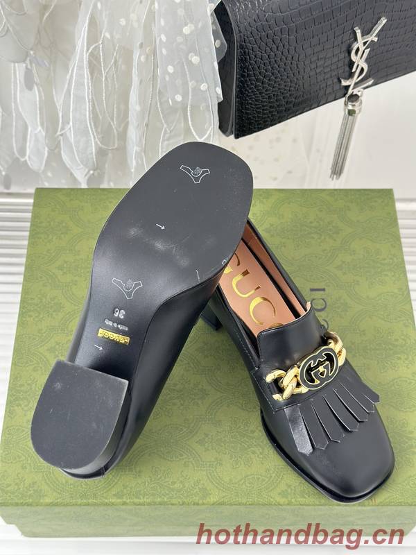 Gucci Shoes GUS00386 Heel 5.5CM