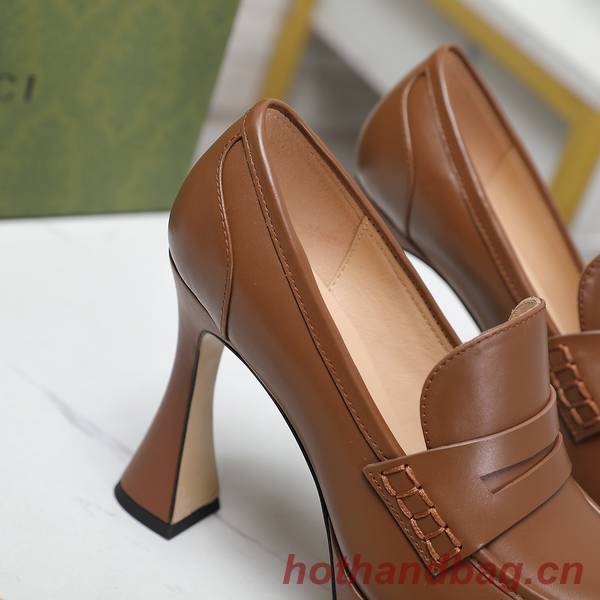 Gucci Shoes GUS00595 Heel 11CM