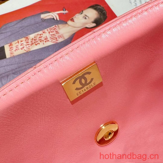 Chanel CLASSIC HANDBAG A01116 Coral Pink