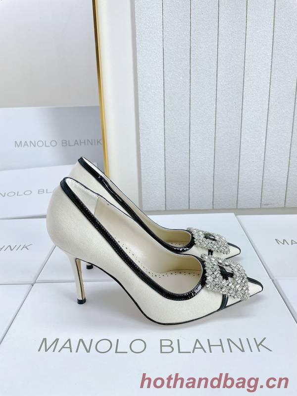 Manolo Blahnik Shoes MBS00055 Heel 10CM