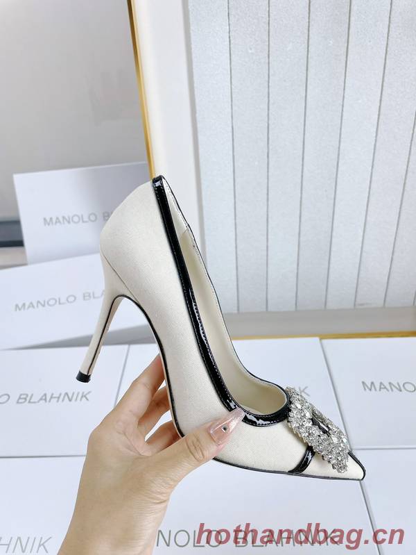 Manolo Blahnik Shoes MBS00055 Heel 10CM