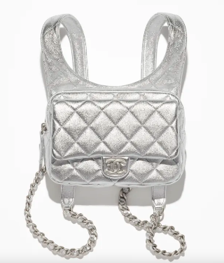 Chanel BACKPACK AS4621 Silver