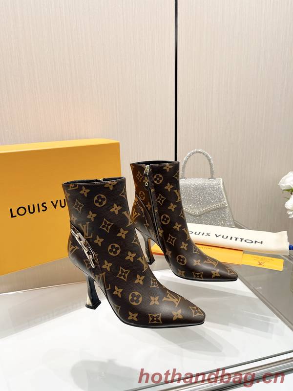 Louis Vuitton Shoes LVS00593 Heel 9.5CM